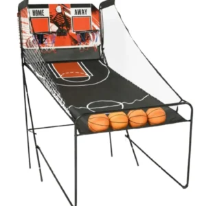 מתקן כדורסל זוגי אלקטרוני גדול מתקפל דגם AirScore EUROLEAP