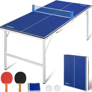 שולחן פינג פונג מתקפל 60 אינץ דגם פליי EUROLEAP