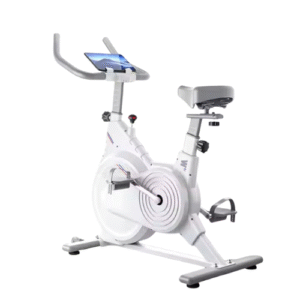 אופני ספינינג עם גלגל תנופה 5KG לבן EUROLEAP