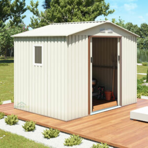 מחסן מתכת פרמיום דגם 2.77X1.91 Garden Top T96