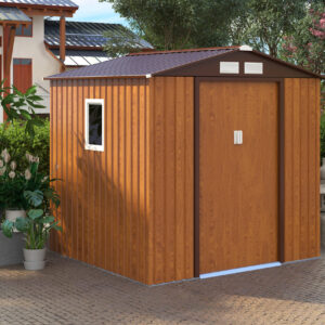 מחסן מתכת פרמיום דגם 2.13X1.27 Garden Top W74