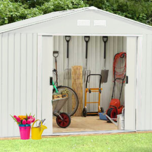 מחסן מתכת פרמיום דגם 3.40X3.19 Garden Top T1110